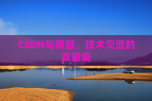 CSDN与博客，技术交流的双重奏